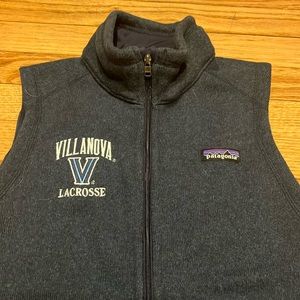 Patagonia Vest - Villanova Lacrosse Logo Embroidered